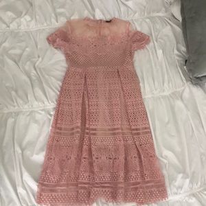 Romeo + Juliet Couture Pink Detail Dress